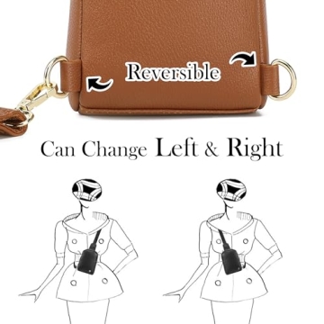 Stylish INICAT Vegan Leather Crossbody Sling Bag for Women