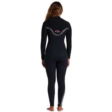 Billabong Womens 4/3mm Furnace Comp Fullsuit - Midnight Trails | 10