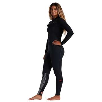 Billabong Womens 4/3mm Furnace Comp Fullsuit - Midnight Trails | 10
