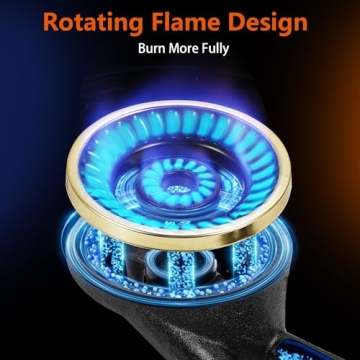 Portable 14K BTUs Single Burner Propane Stove