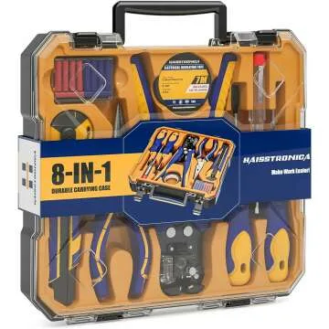 Haisstronica 8 IN 1 Wire Stripper Tool Kit for Electricians