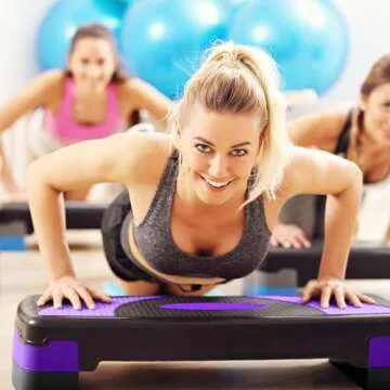 BalanceFrom Aerobic Exercise Step Platform for At-Home Workouts
