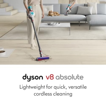 Dyson V8 Absolute Vacuum | Silver/Nickel (Renewed Premium)