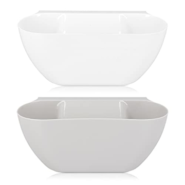 Navaris Kitchen Waste Bins Set of 2 Efficient Cleanup