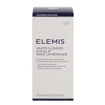 ELEMIS White Flowers Eye & Lip Make-Up Remover; Bi-Phase Eye Make-Up Remover, 4.2 Fl Oz