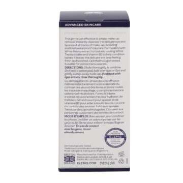 ELEMIS White Flowers Eye & Lip Make-Up Remover; Bi-Phase Eye Make-Up Remover, 4.2 Fl Oz