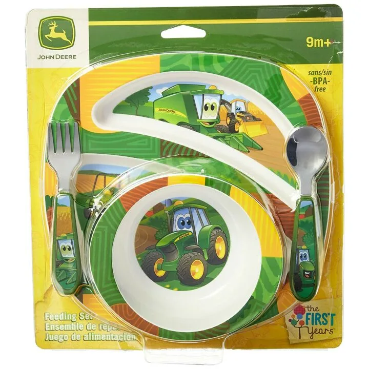 John Deere 4 Piece Johnny Tractor and Friends Set