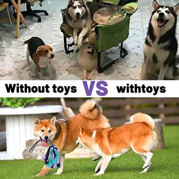 wodoca Tough Dog Rope Toys for Interactive Play and Chewing