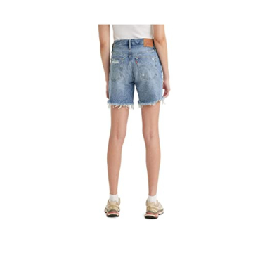 Levi's Women's Premium 501 Mid Thigh Short for Summer