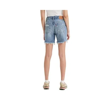 Levi's Women's Premium 501 Mid Thigh Short for Summer