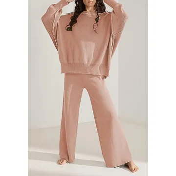 Pink Queen 2-Piece Sweater Set for Women - Stylish Comfort