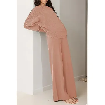 Pink Queen 2-Piece Sweater Set for Women - Stylish Comfort