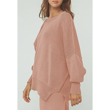 Pink Queen 2-Piece Sweater Set for Women - Stylish Comfort