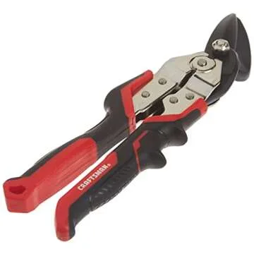 CRAFTSMAN Aviation Snips Offset Left Durable Metal Cutter