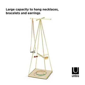 Stylish Umbra Prisma Jewelry Stand and Necklace Holder