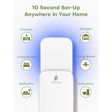 Top Kiwinurse Indoor Fly Trap - Large Coverage & Refills