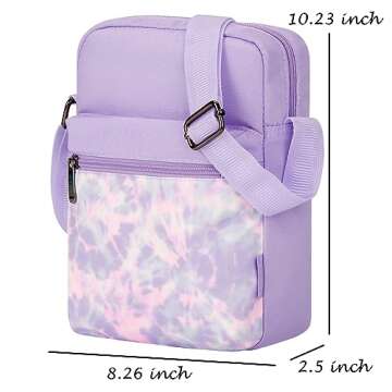 Choco Mocha Girls Purse - Stylish Crossbody Bag for Kids