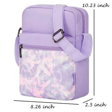 Choco Mocha Girls Purse - Stylish Crossbody Bag for Kids