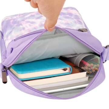 Choco Mocha Girls Purse - Stylish Crossbody Bag for Kids