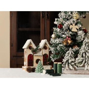 Vitalizart Green Velvet Ribbon Set for Elegant Crafting