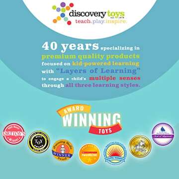 Discovery Toys Mosaic Mysteries Pattern Puzzle | Kid-Powered Learning | STEM Educational Toy Learning & Childhood Development 8 Years and Up