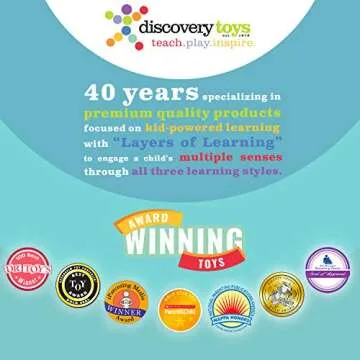 Discovery Toys Mosaic Mysteries Pattern Puzzle | Kid-Powered Learning | STEM Educational Toy Learning & Childhood Development 8 Years and Up