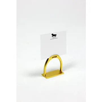Asmar Equestrian Napkin Ring Set - 4 Rings & 10 Tags