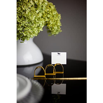 Asmar Equestrian Napkin Ring Set - 4 Rings & 10 Tags