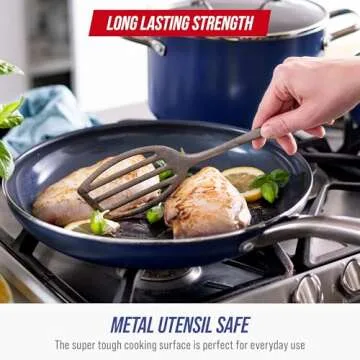 Blue Diamond Cookware Set – Stylish & Nonstick