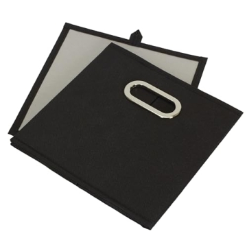 Household Essentials Foldable Fabric Storage Bins Set of 6