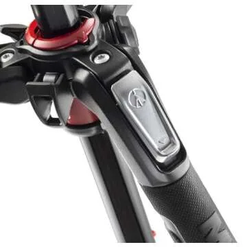 Manfrotto MT190CXPRO4 4 Section Carbon Fiber Tripod Legs with Q90 Column (Black) Includes A Bonus ZAYKiR Tripod Strap Non-Slip with Two Quick-Release Loops (Black)