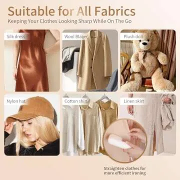 Kebnor Handheld Steamer - Fast Heat for Travel & Home