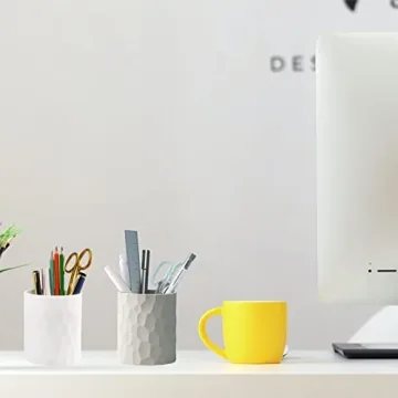 Minimaliving Pen Holder - Stylish Silicone Desk Organizer