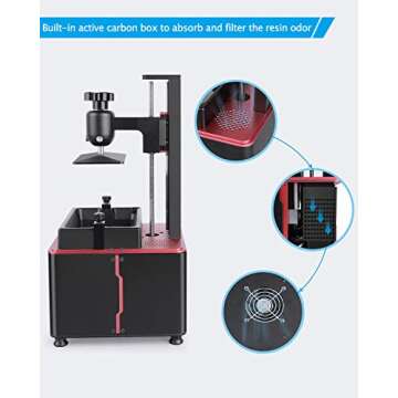 ELEGOO Mars Pro 3D Printer with UV LED and Advanced Features