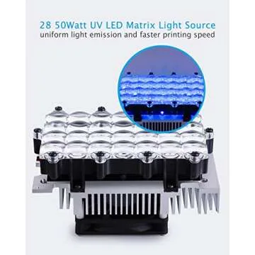 ELEGOO Mars Pro 3D Printer with UV LED and Advanced Features