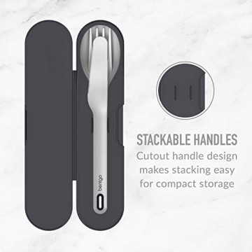 Bentgo Stainless Travel Utensil Set Eco-Friendly Reusable