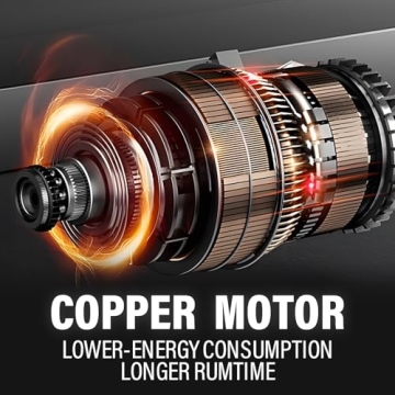 MAXLANDER Cordless Snow Shovel for Effortless Snow Removal