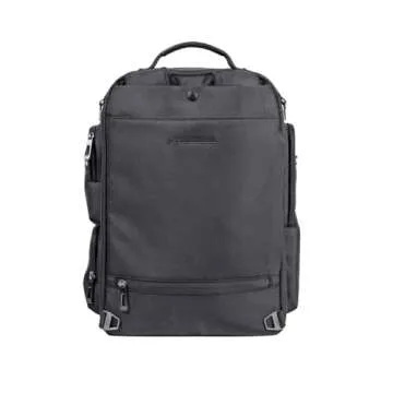 MYGOFLIGHT PLC Pro Flight and Travel Bag - Water Resistant & Rugged Backpack Designed to Store Wallet, Passport, iPad or Laptop, and Other Essentials