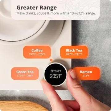 Greater Goods Electric Gooseneck Kettle with Precision Control