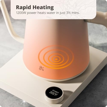 Greater Goods Electric Gooseneck Kettle with Precision Control