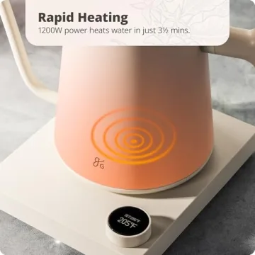 Greater Goods Electric Gooseneck Kettle with Precision Control