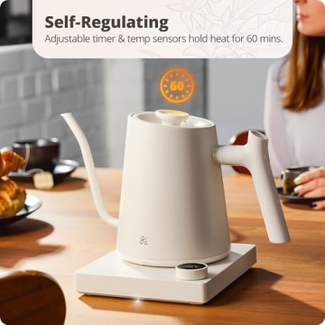 Greater Goods Electric Gooseneck Kettle with Precision Control