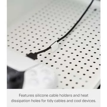 Yamazaki Home Tower Game Console Rack - Stylish Storage Solution