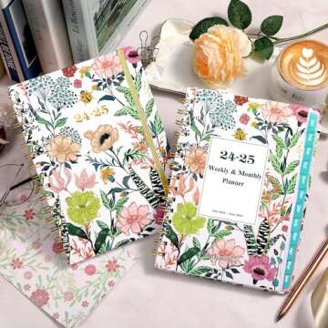 2024-2025 Academic Planner – Weekly ＆ Monthly Planner from Jul. 2024 – Jun. 2025, 6.4" x 8.5" ...