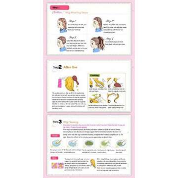 Straightened length 27.6" Wig mixed color Long Curly Wavy Hair Women and Girl Cosplay Party Costume Wig(Blue, purple)