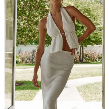 Chic Women Y2K 2 Piece Skirt Set for Stylish Looks