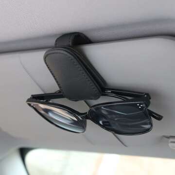 KIWEN Magnetic Sunglasses Holders for Car Visor