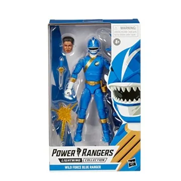 Power Rangers Wild Force Blue Ranger 6-Inch Collectible Figure