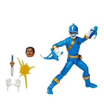 Power Rangers Wild Force Blue Ranger 6-Inch Collectible Figure
