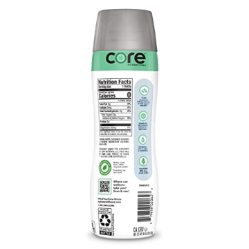 CORE Hydration+ Calm, Cucumber Essence Nutrient Enhanced Water with L-Theanine, 23.9 Fl Oz Bottle (Pack of 12)